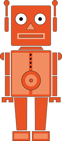 Robot mascot